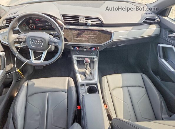 WA1EECF37P1022540 2023 AUDI Q3 Blue წინა პანელის ხედი