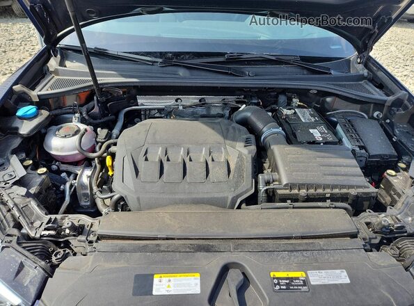 WA1EECF37P1022540 2023 AUDI Q3 Blue ძრავის განყოფილების ხედი