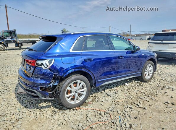 WA1EECF37P1022540 2023 AUDI Q3 Blue უკანა მარჯვენა