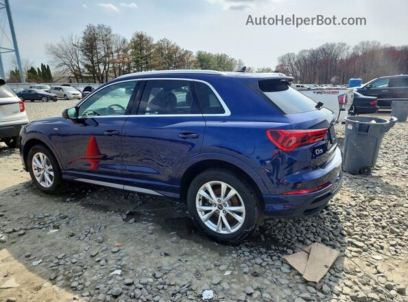 WA1EECF37P1022540 2023 AUDI Q3 Blue უკანა მარცხენა