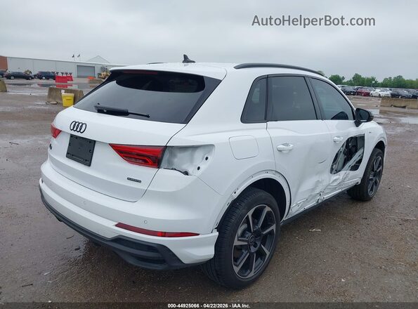 WA1EECF37S1024698 2025 AUDI Q3 White Tył prawy