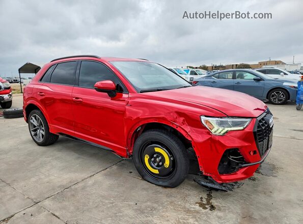 WA1EECF38M1120746 2021 AUDI Q3 Red Առջևի աջ