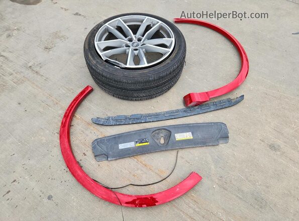 WA1EECF38M1120746 2021 AUDI Q3 Red VIN կոդի պիտակի տեսք