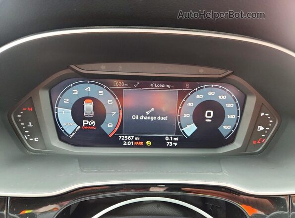 WA1EECF38M1120746 2021 AUDI Q3 Red Սարքավորումների վահանակի տեսք