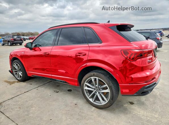 WA1EECF38M1120746 2021 AUDI Q3 Red Հետևի ձախ