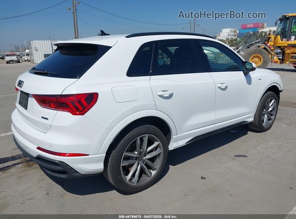 WA1EECF39R1104577 2024 AUDI Q3 White უკანა მარჯვენა