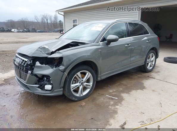 WA1EECF3XM1052658 2021 AUDI Q3 Gray Front left