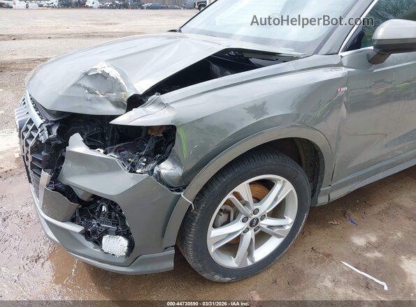 WA1EECF3XM1052658 2021 AUDI Q3 Gray Front view