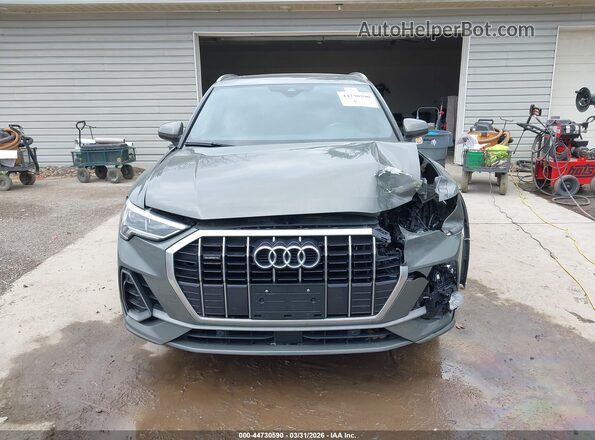 WA1EECF3XM1052658 2021 AUDI Q3 Gray Rear interior view