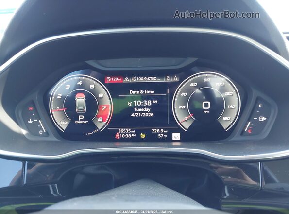 WA1EECF3XP1089701 2023 AUDI Q3 White Widok tylnych siedzeń