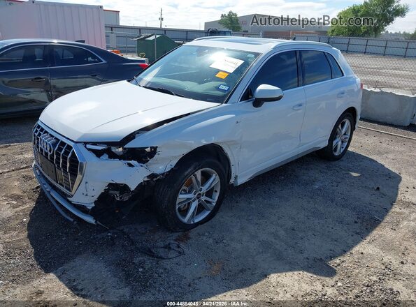 WA1EECF3XP1089701 2023 AUDI Q3 White Przód lewy