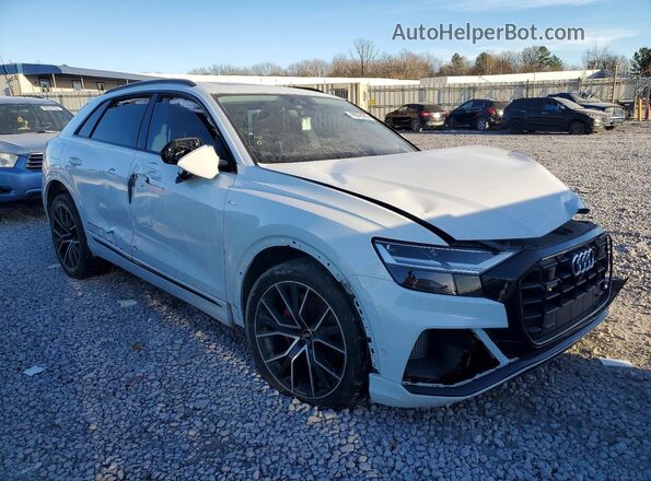 WA1EVAF1XLD004075 2020 AUDI Q8 White Առջևի աջ