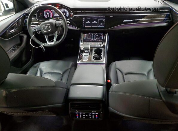 WA1EVBF15PD010829 2023 AUDI Q8 Белый Вид панели приборов