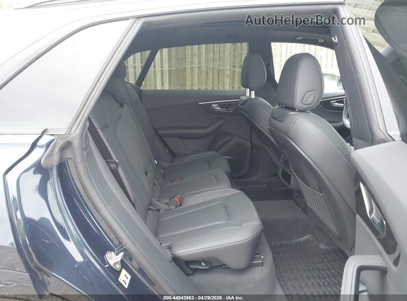 WA1EVBF15SD009866 2025 AUDI Q8 Dark Blue VIN კოდის სტიკერის ხედი