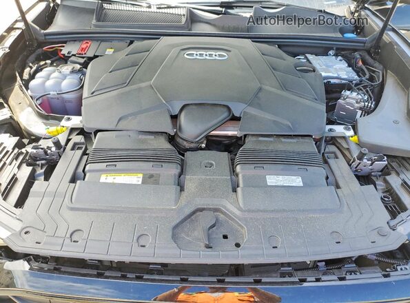WA1EVBF16SD018558 2025 AUDI Q8 Black ძრავის განყოფილების ხედი