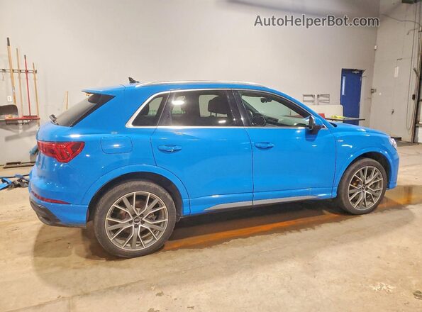 WA1FECF30M1152093 2021 AUDI Q3 Blue Rear right