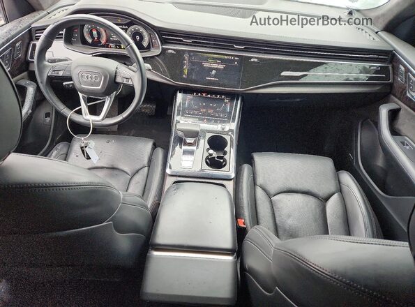 WA1FVAF10KD039680 2019 AUDI Q8 Белый Вид панели приборов
