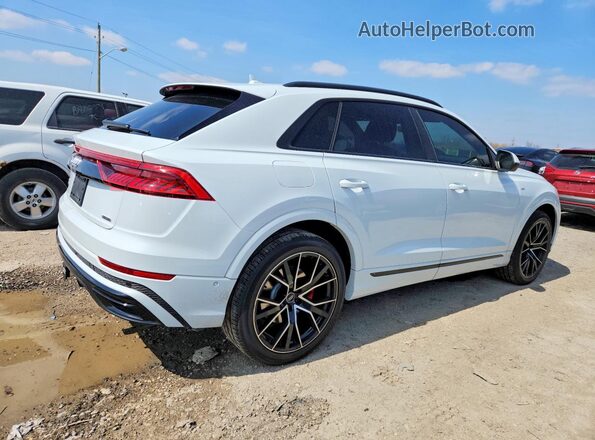 WA1FVAF11MD017724 2021 AUDI Q8 Белый Задняя правая четверть