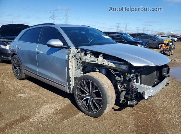 WA1FVAF15MD008881 2021 AUDI Q8 Silver Առջևի աջ