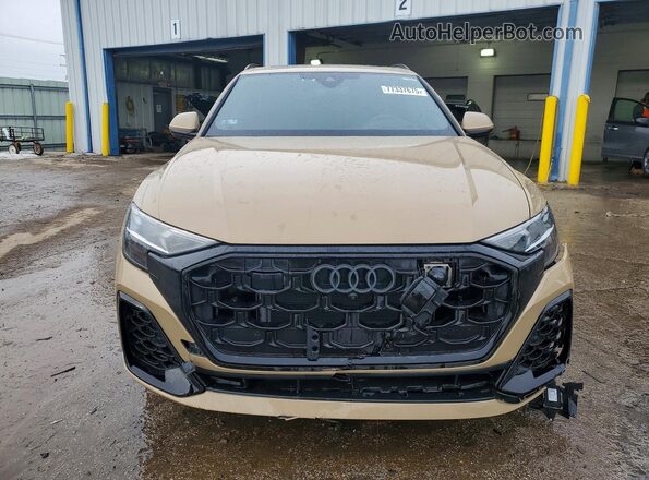 WA1FVBF12SD005603 2025 AUDI Q8 Tan Vista frontal