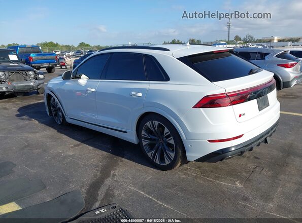 WA1FVBF14SD018045 2025 AUDI Q8 Белый Задняя левая четверть