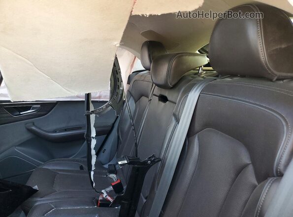 WA1FVBF16PD041950 2023 AUDI Q8 Blue Rear seats view