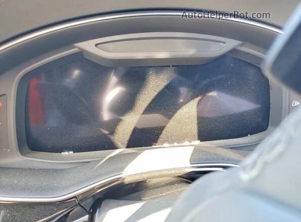 WA1FVBF16PD041950 2023 AUDI Q8 Blue Instrument cluster view