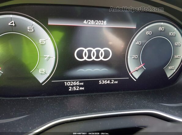 WA1GAAFY7S2054265 2025 AUDI Q5 Black Vista de los asientos traseros