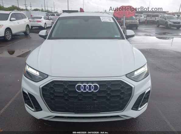 WA1GAAFYXP2097635 2023 AUDI Q5 White Widok zestawu wskaźników