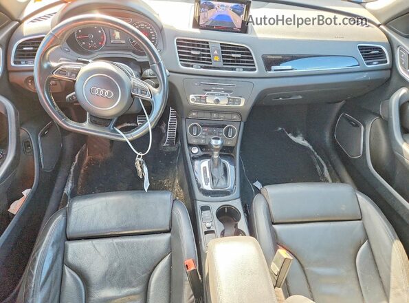 WA1GCCFS1JR010852 2018 AUDI Q3 Gray Widok deski rozdzielczej