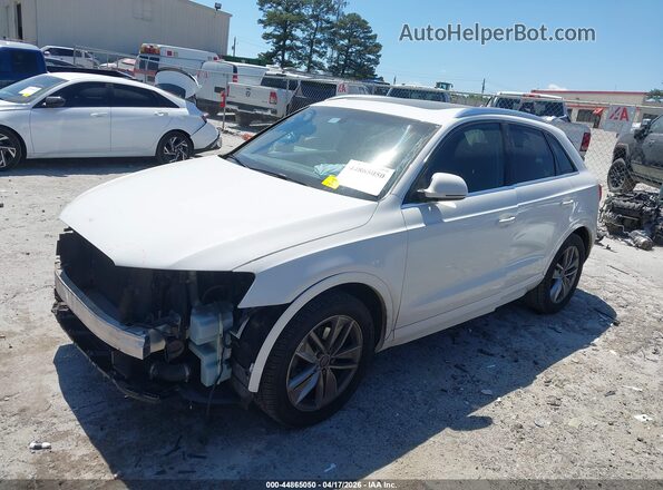 WA1HCCFSXHR016986 2017 AUDI Q3 White Передня ліва чверть