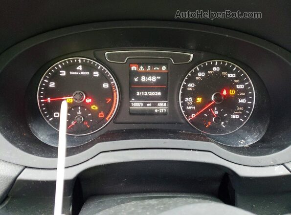 WA1JCCFS0JR020679 2018 AUDI Q3 Серый Вид щитка приборов