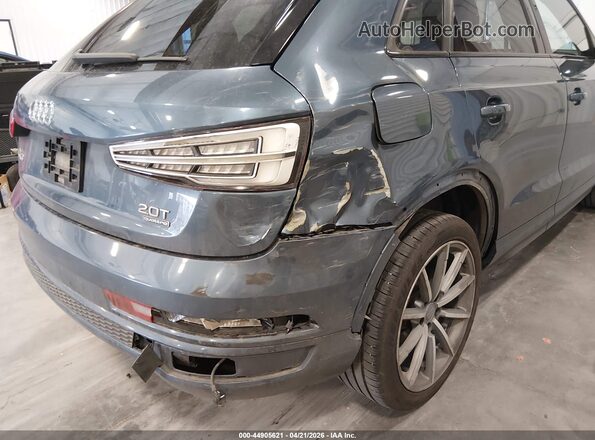 WA1JCCFS2JR010137 2018 AUDI Q3 Blue წინა ხედი