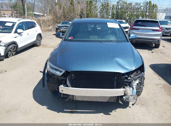 WA1JCCFS5JR014635 2018 AUDI Q3 Синий Вид задней части салона