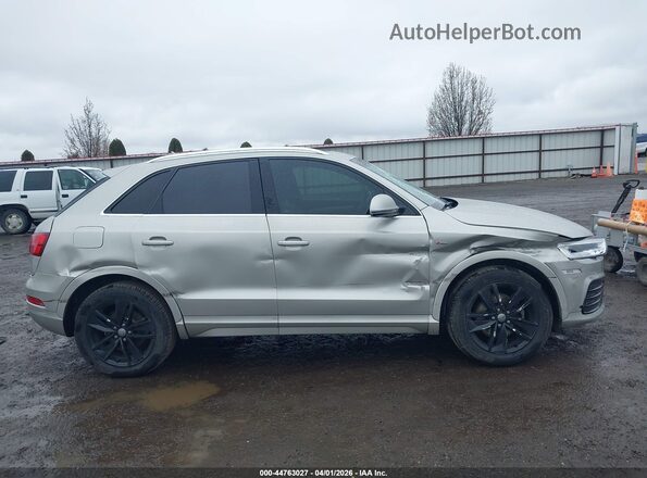 WA1JCCFSXJR010368 2018 AUDI Q3 Silver Սալոնի հետևի տեսք