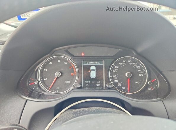 WA1L2AFP1HA043229 2017 AUDI Q5 Black Widok zestawu wskaźników