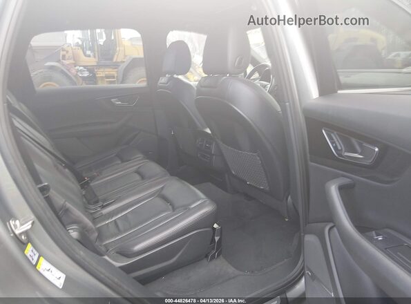 WA1LAAF75HD016620 2017 AUDI Q7 Gray VIN sticker view