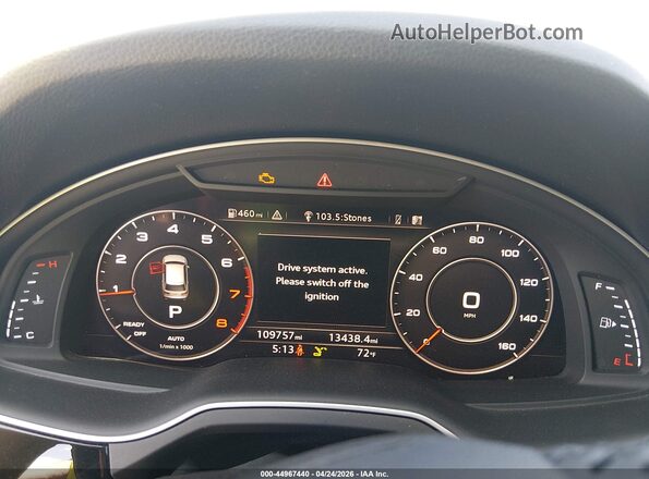 WA1LAAF76JD038308 2018 AUDI Q7 White Вид задніх сидінь