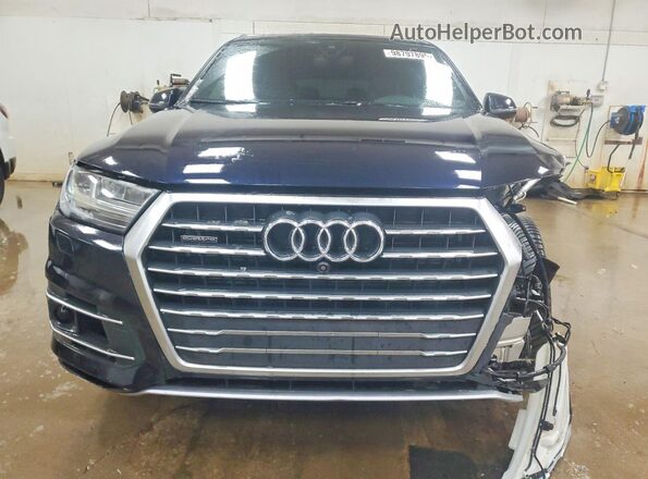 WA1LAAF77JD002319 2018 AUDI Q7 Blue წინა ხედი