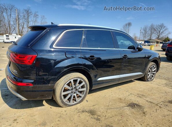 WA1LAAF7XHD014832 2017 AUDI Q7 Black Tył prawy