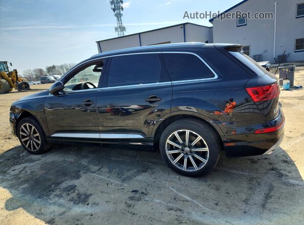 WA1LAAF7XHD014832 2017 AUDI Q7 Black Tył lewy