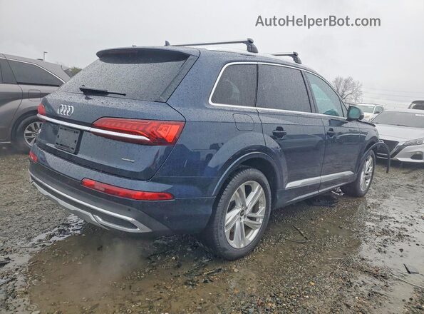 WA1LCBF73PD005677 2023 AUDI Q7 Blue Rear right