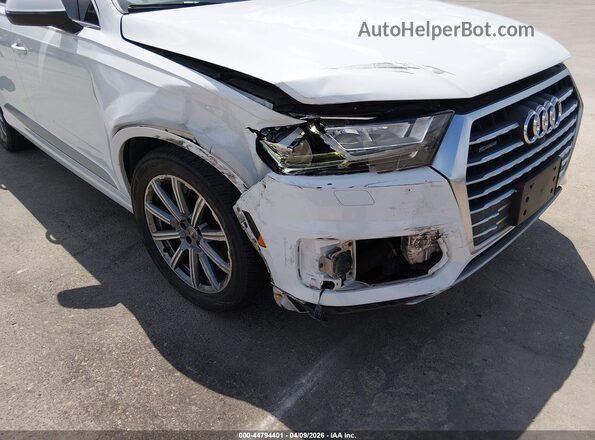 WA1LHAF72JD040746 2018 AUDI Q7 White Вид спереду