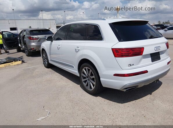 WA1LHAF72JD040746 2018 AUDI Q7 White Задня ліва чверть