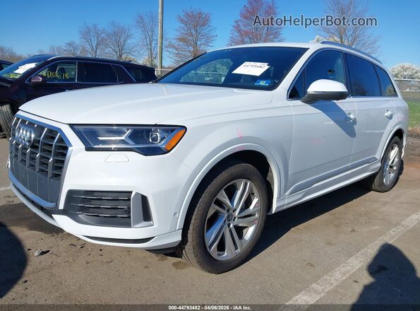 WA1LJAF75MD011685 2021 AUDI Q7 White Передня ліва чверть