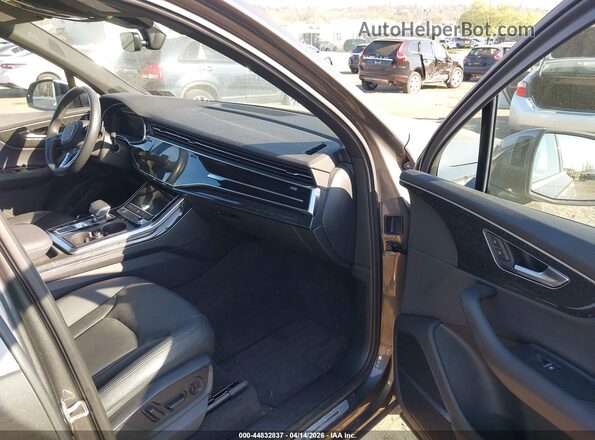 WA1LJAF79MD012628 2021 AUDI Q7 Gray Widok wnętrza z przodu