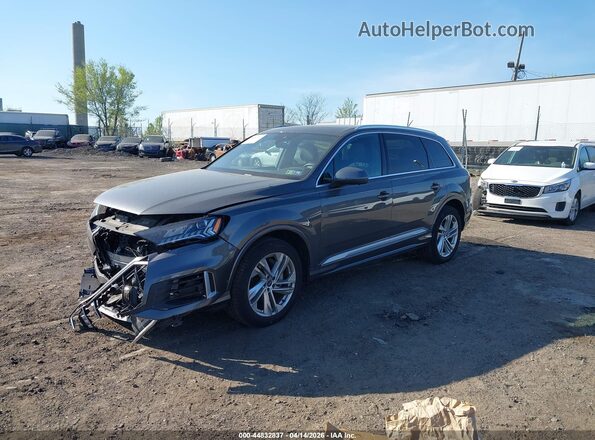 WA1LJAF79MD012628 2021 AUDI Q7 Gray Przód lewy