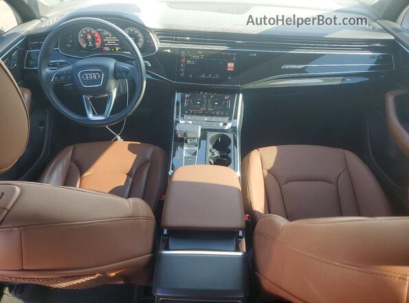 WA1LXAF70MD031812 2021 AUDI Q7 Белый Вид панели приборов