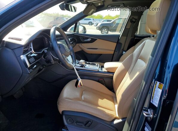 WA1LXAF78MD021304 2021 AUDI Q7 Blue Vista interior delantera