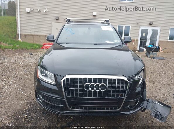 WA1M2AFP6HA095590 2017 AUDI Q5 Black Widok zestawu wskaźników